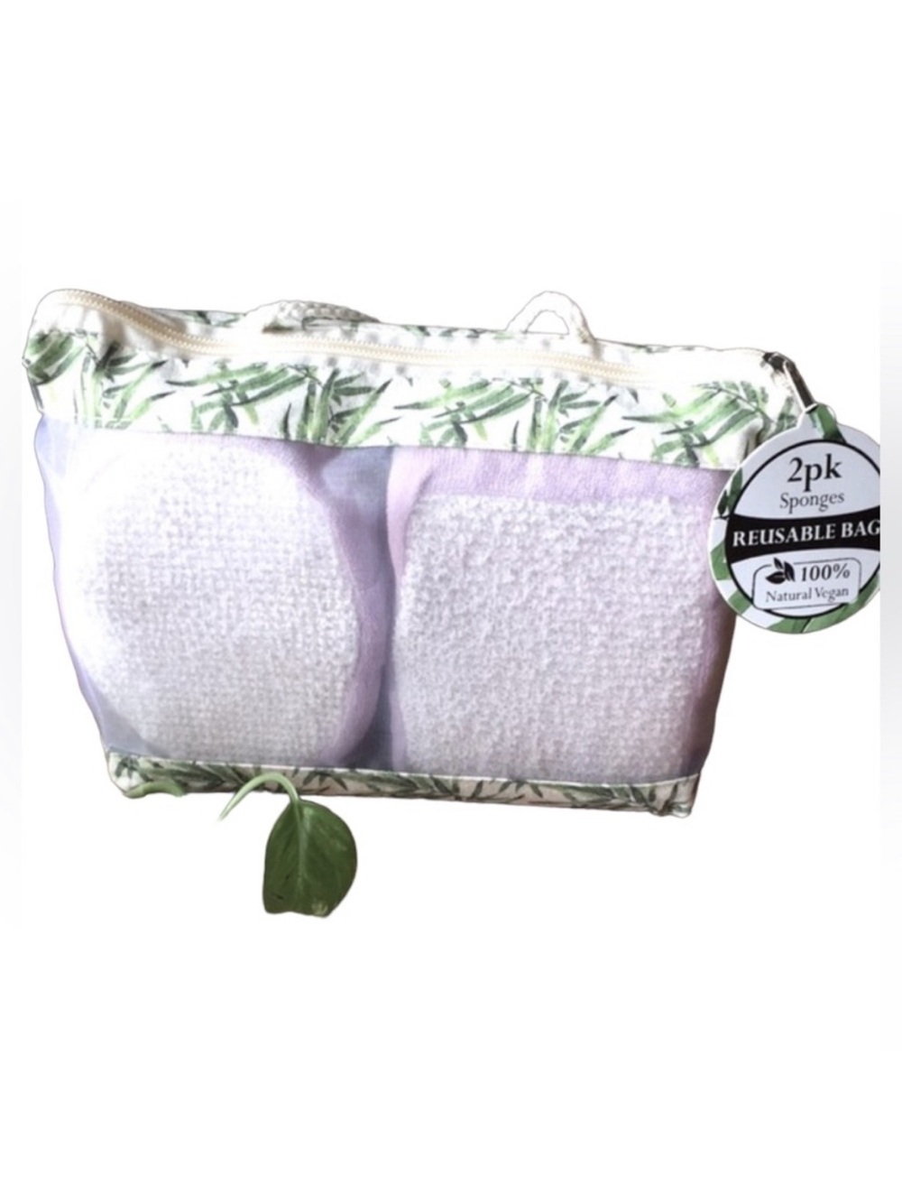 TRU SPA Sponges With Storage Bag